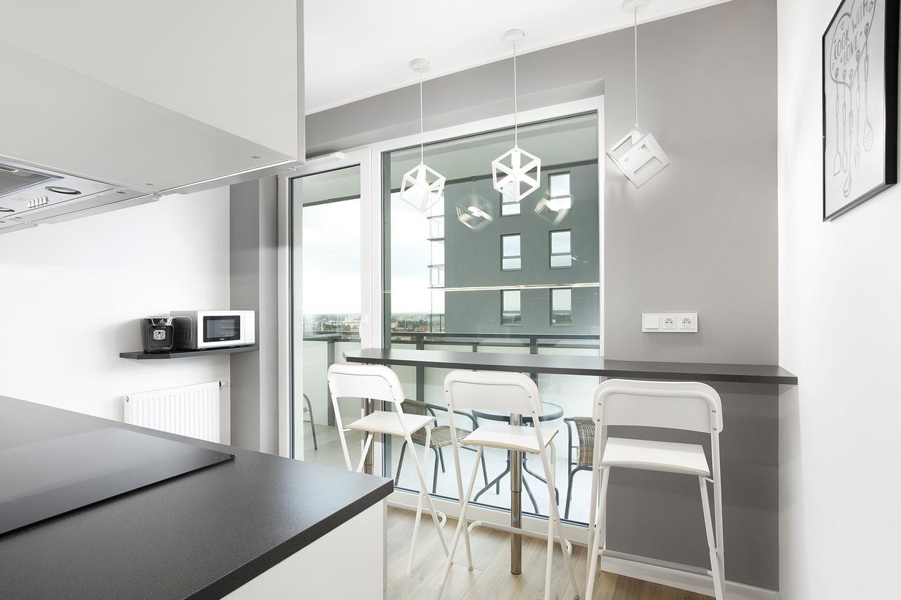 גדנסק Ms Apartments Sky Tower VII מראה חיצוני תמונה